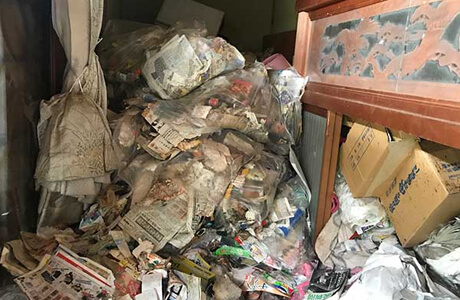 ゴミ屋敷作業